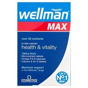 Vitabiotics Wellman Max Tablets and Capsules 84s