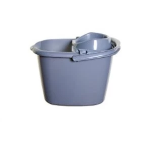 Whitefurze 14L Mop Bucket Silver