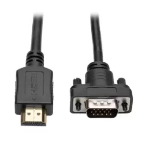 Tripp Lite P566-006-VGA HDMI to VGA Active Adapter Cable (HDMI to Low-Profile HD15 M/M) 6 ft. (1.8 m)