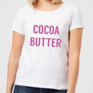 Cocoa Butter Womens T-Shirt - White - 4XL