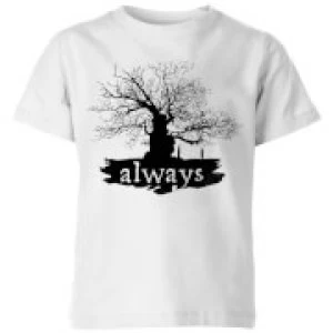 Harry Potter Always Tree Kids T-Shirt - White - 11-12 Years