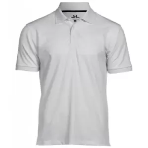 Tee Jays Mens Club Polo Shirt (L) (White)