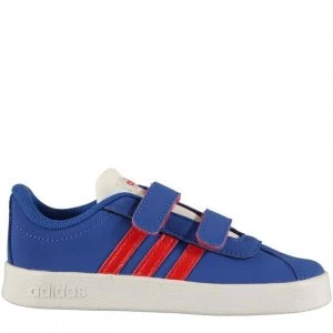 adidas VL Court Infants Trainers - Blue/Red/Wht