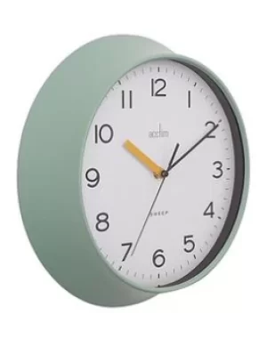 Acctim Clocks Rhea Cool Mint Wall Clock