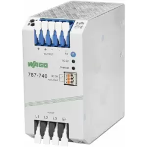 787-740 Eco Three Phase 24VDC 10A Switched-Mode Power Supply - Wago