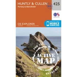 Huntly and Cullen by Ordnance Survey (Sheet map, folded, 2015)