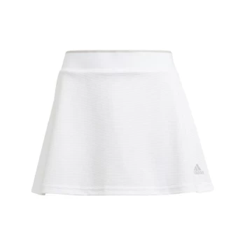 adidas Club Skirt Kids - White / Grey Two