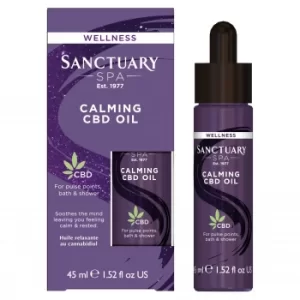 Sanctuary Spa Wellness Calming CBD Oil 45ml