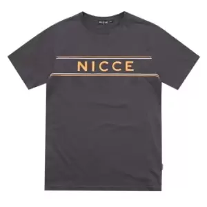 Nicce Cedar T Shirt - Grey