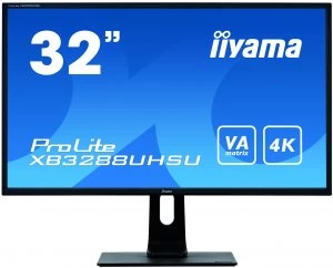 iiyama ProLite 32" XB3288UHSU 4K Ultra HD LED Monitor