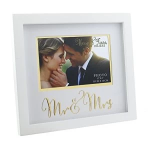 6" x 4" - Always & Forever Photo Frame - Mr & Mrs