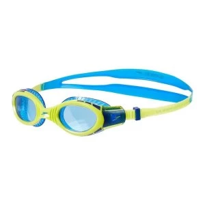 Speedo Futura Flexiseal Biofuse Goggles Junior Blue/Lime/Blue Junior