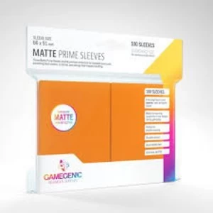 Gamegenic Matte Prime Orange - 100 Sleeves