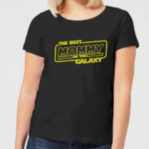 Best Mommy In The Galaxy Womens T-Shirt - Black - 4XL