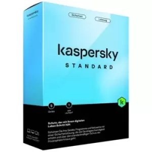 Kaspersky Standard 1-year, 5 licences Windows, Mac OS, Android, iOS Antivirus