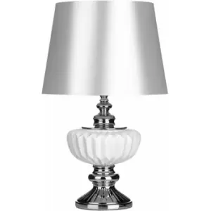 Luana Large White Ceramic Table Lamp - Premier Housewares