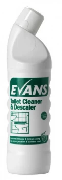 Evans Toilet Cleaner and Descaler 1 Litre A190CEV