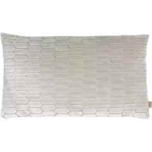Kai Rialta Geometric Cushion Cover (One Size) (Pebble)