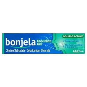 Bonjela Cool Mint Gel Mouth Ulcer Relief For Adults 15g