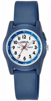 Lorus Lorus Kids Time Teacher With Blue Silicone Strap Watch