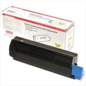 OKI 42127454 Yellow Laser Toner Ink Cartridge
