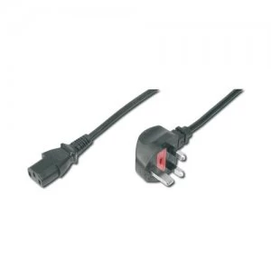 ASSMANN Electronic AK-440107-018-S power cable Black 1.8 m BS 1363 C13 coupler