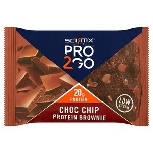 Sci-Mx Pro 2Go Choc Chip Protein Brownie 65g
