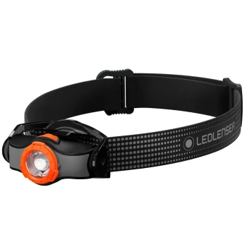 LED Lenser MH3 LED Head Torch Black / Orange