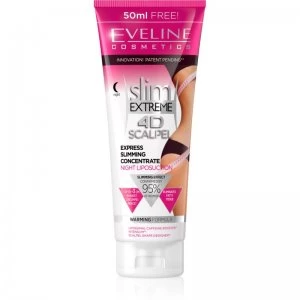 Eveline Cosmetics Slim Extreme 4D Scalpel Super Concentrated Night Serum with Warming Effect 250ml