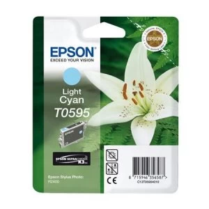 Epson Lily T0595 Light Cyan Ink Cartridge