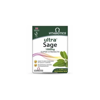 Ultra Letsultra Sage Tablets - 30s - 81063 - Vitabiotics