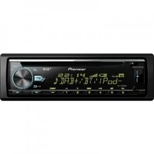 Pioneer DEH-X7800DAB Car stereo DAB+ tuner, Bluetooth handsfree set, Steering wheel RC button connector