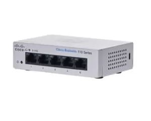 Cisco CBS110 Unmanaged L2 Fast Ethernet (10/100) Grey