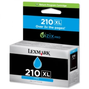 Lexmark 210XL Cyan Ink Cartridge