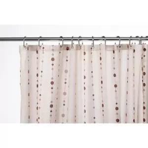 Dotty textile Shower Curtain - Croydex