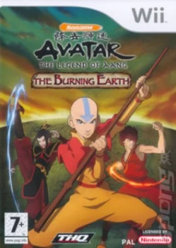 Avatar The Legend of Aang - The Burning Earth Nintendo Wii Game