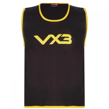 VX-3 Hi Viz Mesh Training Bibs Junior - Black