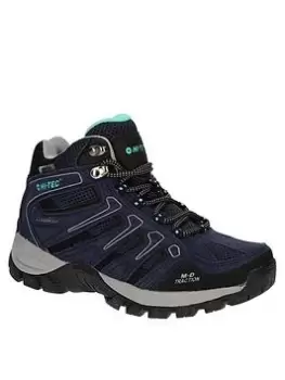 Hi-Tec Torca Mid Walking Boots - Midnight Blue, Midnight Blue, Size 8, Women