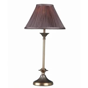 The Lighting and Interiors Group Norm Table Lamp - Antique Brass
