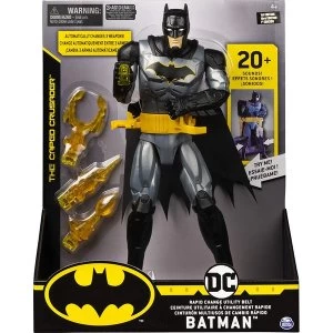 DC Batman: The Caped Crusader - Deluxe Batman Rapid Change Utility Belt Action Figure