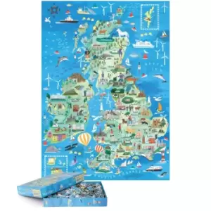 Bopster Great Britain & Ireland Jigsaw Puzzle 1000 Pcs