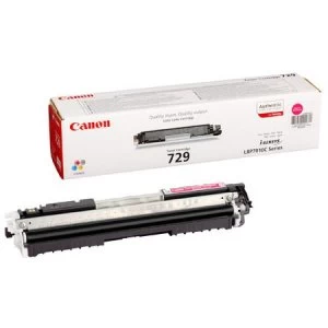 Canon 729 Magenta Laser Toner Ink Cartridge