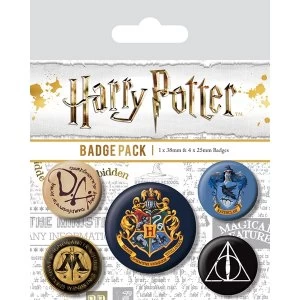 Harry Potter - Hogwarts Badge Pack