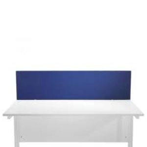 Jemini Blue 1800mm Straight Desk Screen Dimensions 1800mm x 28mm x