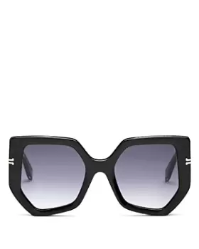 Marc Jacobs Womens Geometric Sunglasses, 52 mm