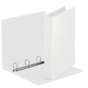 Esselte Essentials Panorama A4 Ring Binder 30mm with 4 D-rings - White