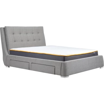 Birlea - 180cm Mayfair Bed 4 Drawer Grey