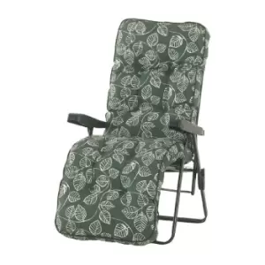 Glendale Deluxe Aspen Leaf Relaxer Chair - Green