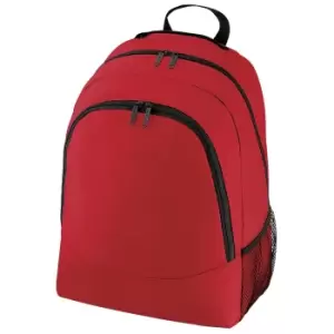 Bagbase Universal Multipurpose Backpack / Rucksack / Bag (18 Litres) (One Size) (Classic Red)