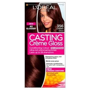 Casting Creme 356 Cherry Cola Brown Semi Permanent Hair Dye Vibrant